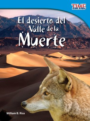 cover image of El desierto del Valle de la Muerte (Death Valley Desert)